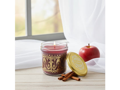 jablko se skorici 165 ml sojova svicka