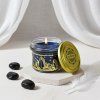 Obsidian svicka sojova s kaminkem 180 ml