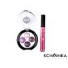 Quattro Paletka Očních Stínů Violet + Vyživující Řasenka
